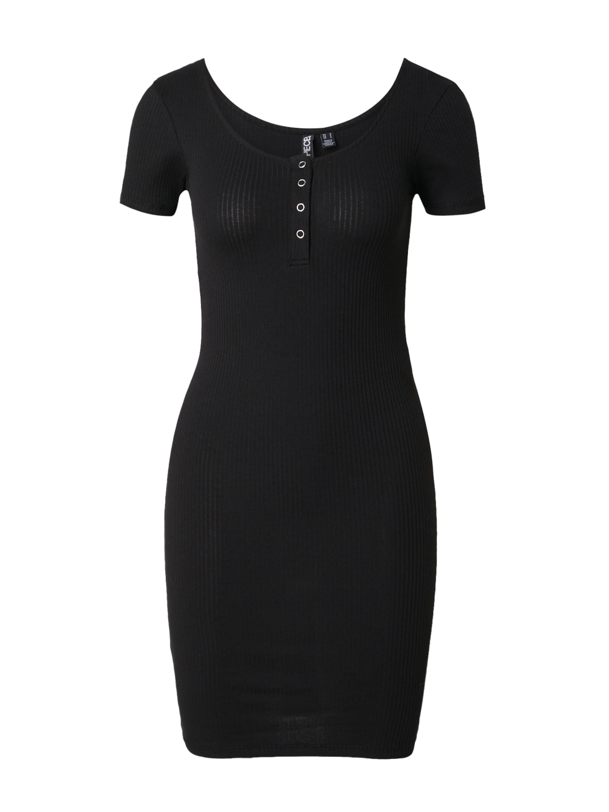 Robe 'KITTI' PIECES en noir : devant