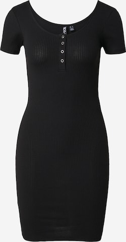 PIECES Sukienka 'KITTI' w kolorze czarny: przód