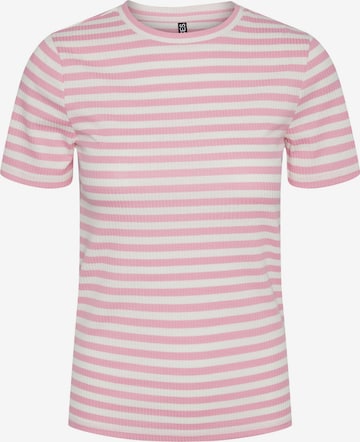 PIECES Shirt 'RUKA' in Pink: predná strana