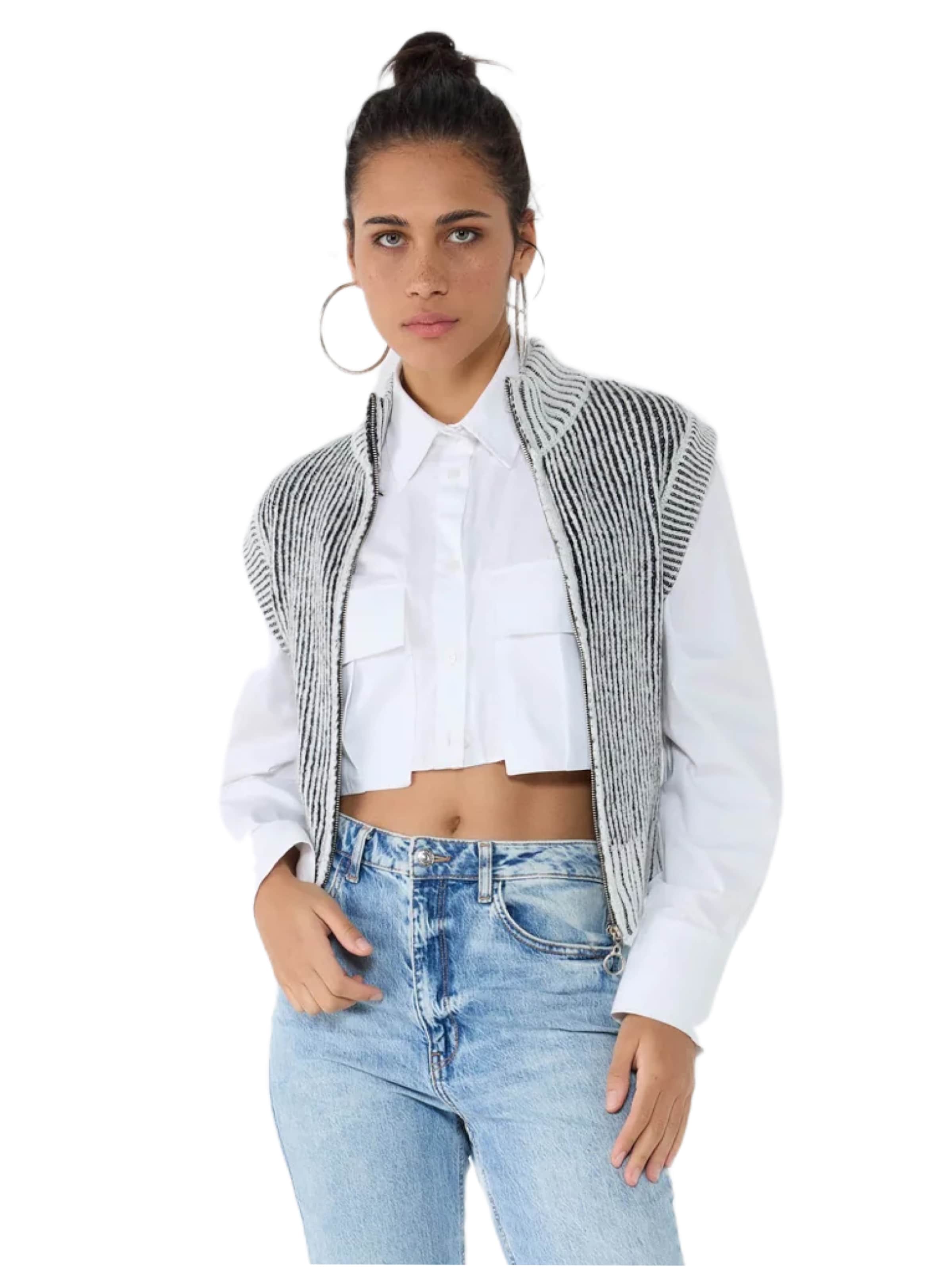 No Matter What Knitted vest in Beige