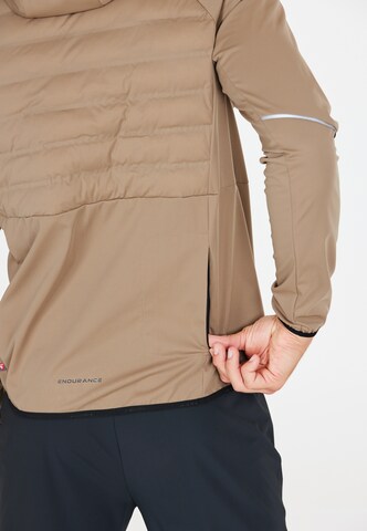 ENDURANCE Sportjacke 'Sander' in Braun