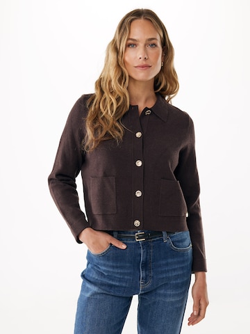 MEXX Kampsun, värv pruun: eest vaates