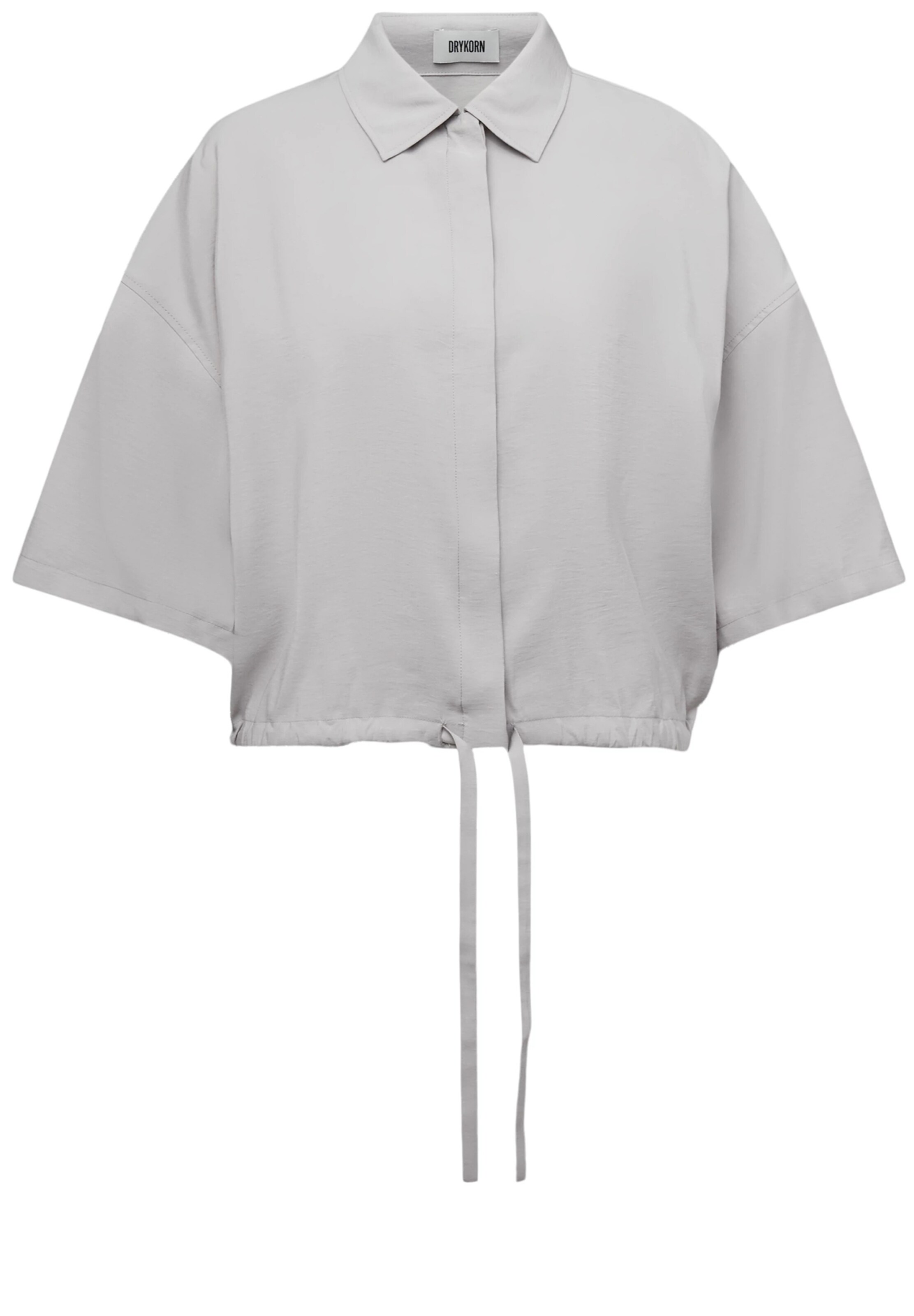 DRYKORN Bluse 'Lainay' in Silber: Vorderseite
