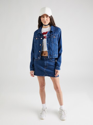 Tommy Jeans Prechodná bunda 'Izzie' - Modrá