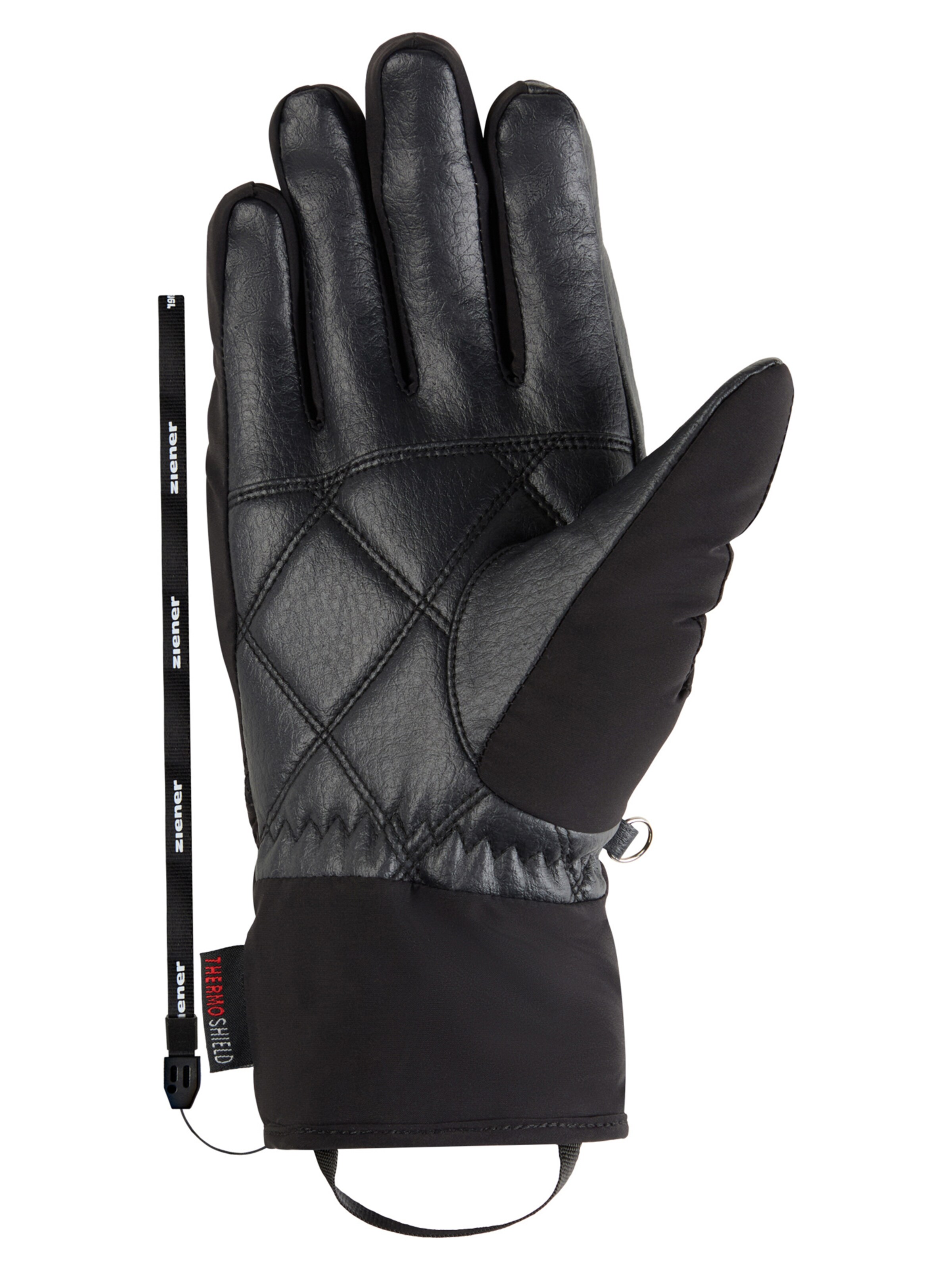 ZIENER Athletic Gloves 'Koana' in Black