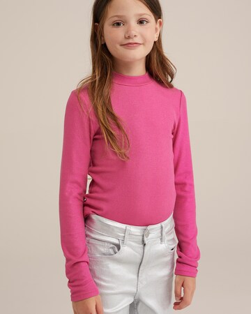 WE Fashion - Camiseta en rosa
