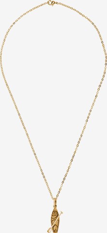 Gemshine Necklace in Gold: front