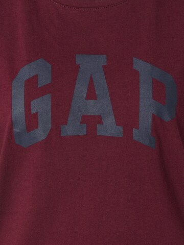 Gap Tall T-Shirt 'CLSC' in Rot
