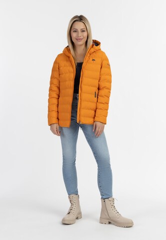 Schmuddelwedda Toiminnallinen takki värissä oranssi