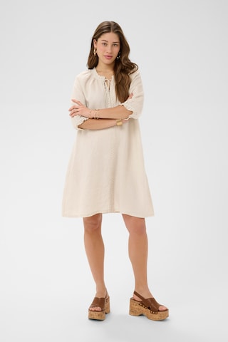 Cream Jurk 'CRBellis' in Beige