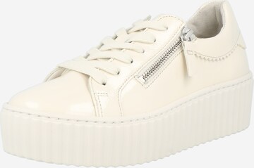 Sneaker bassa di GABOR in bianco: frontale