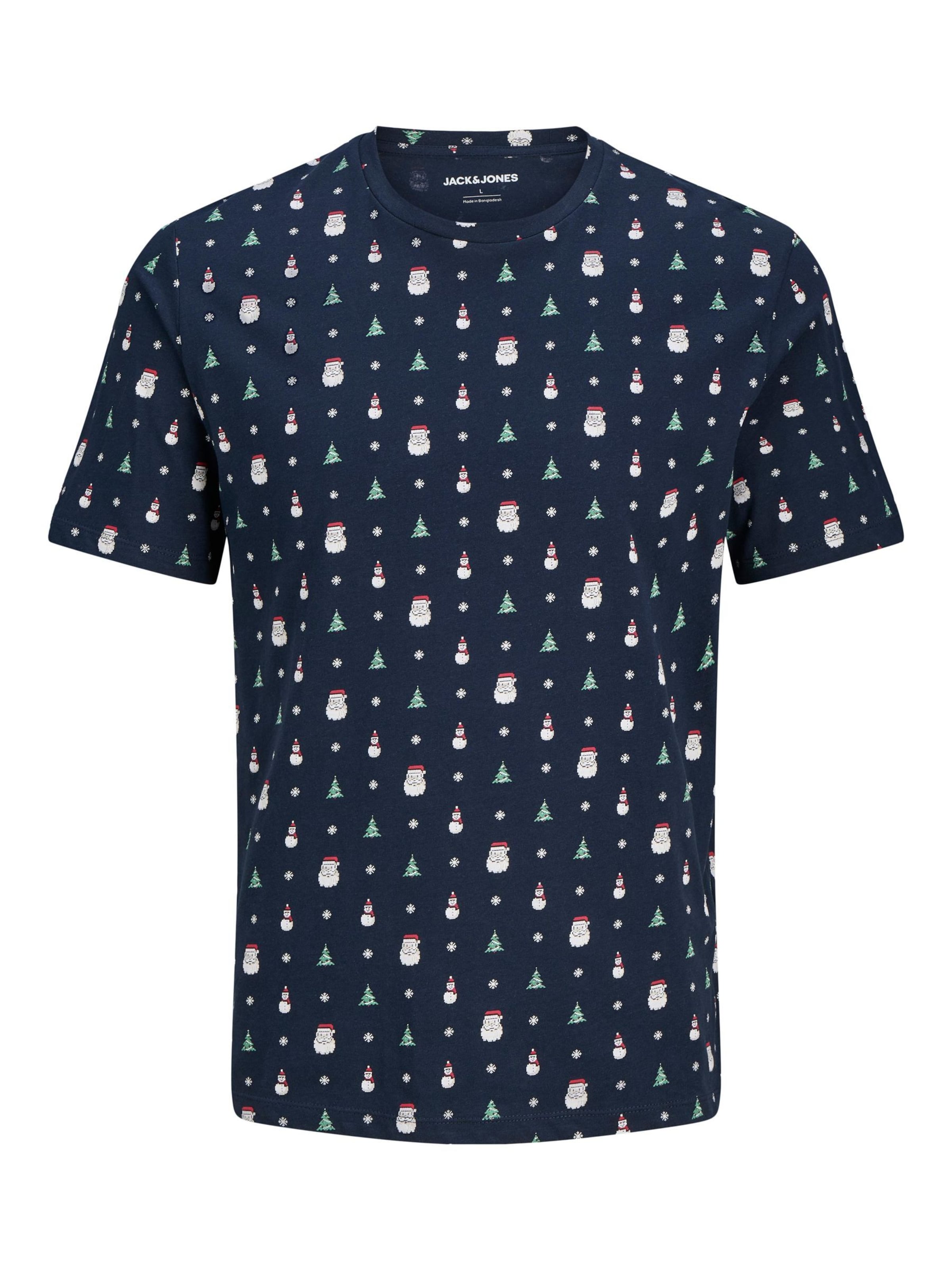 JACK & JONES T-Shirt in Blau: Vorderseite