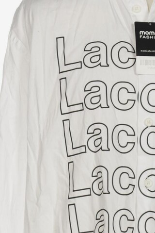 Lacoste LIVE Button Up Shirt in L in White
