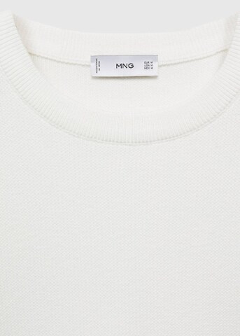 MANGO MAN Sweater 'Antigua' in White