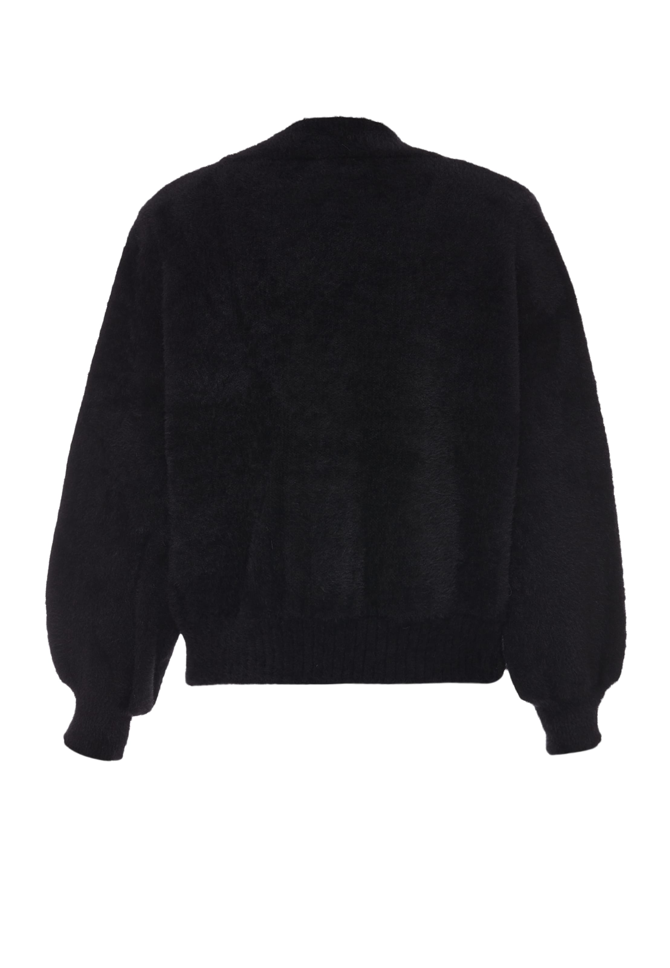 NALLY Knit cardigan in Black
