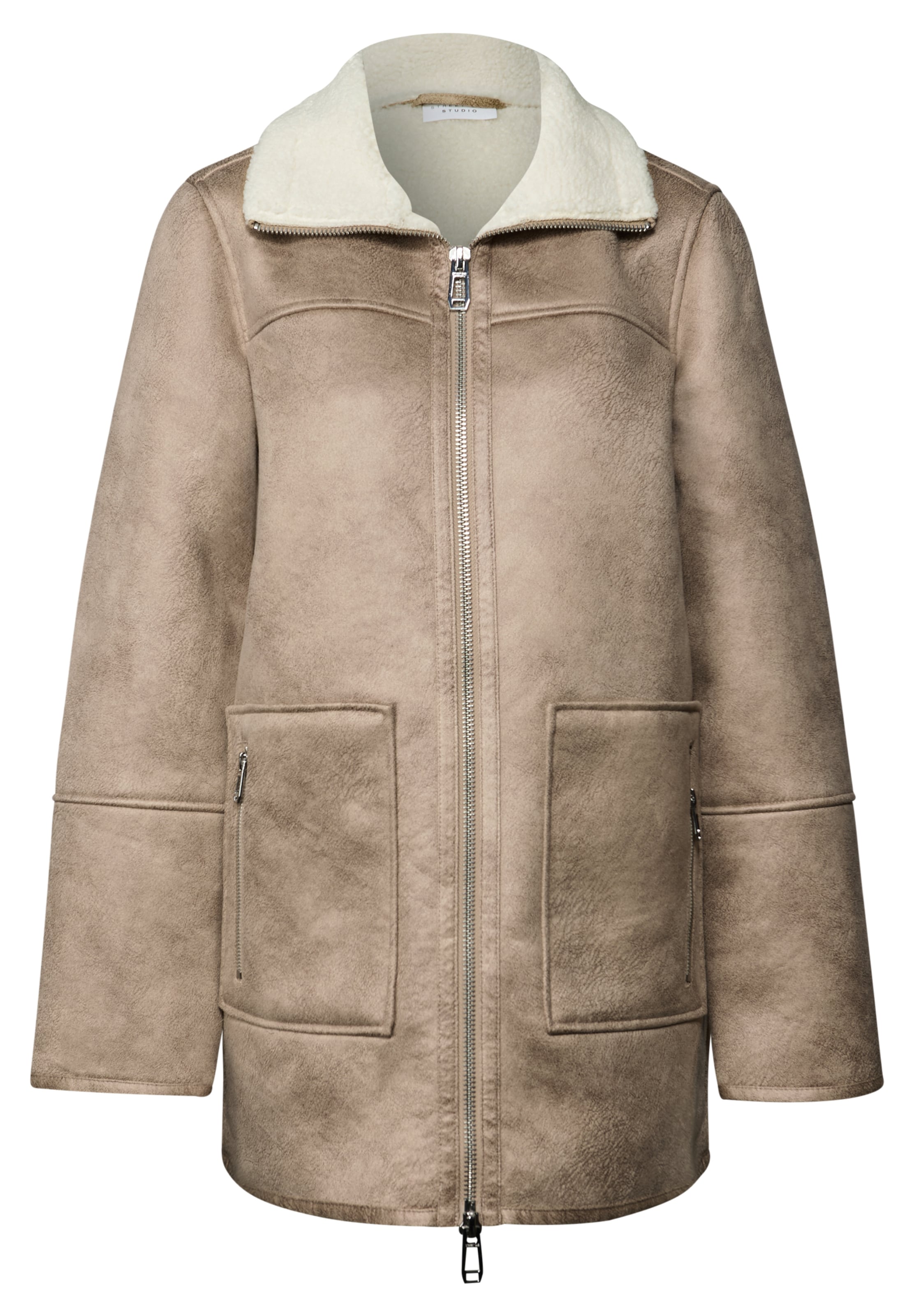 Street One Studio Jacke in Beige: Vorderseite