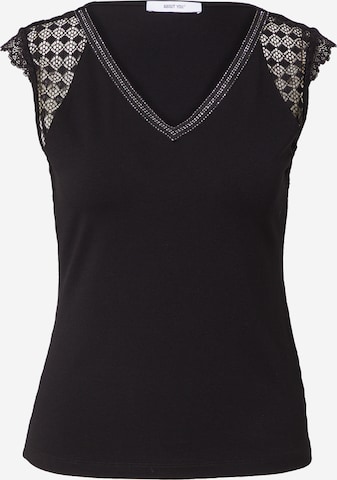 ABOUT YOU Top 'Lisa' in Black: front