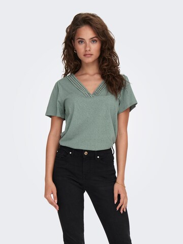 ONLY - Camisa 'BENITA' em verde