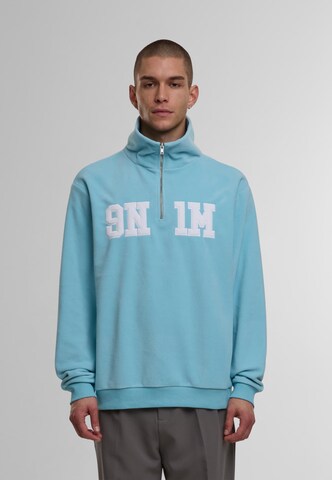 Sweat-shirt 9N1M SENSE en bleu : devant