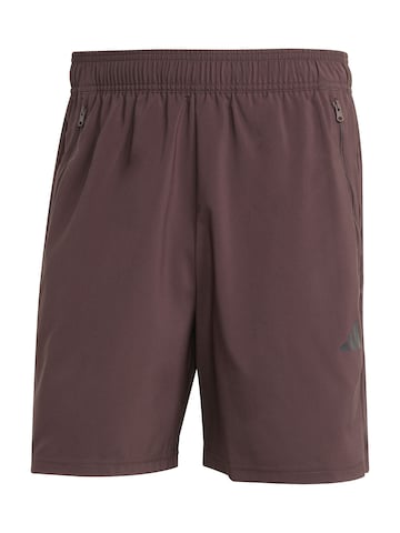ADIDAS PERFORMANCE Regular Sportbyxa 'Train Essentials' i brun: framsida