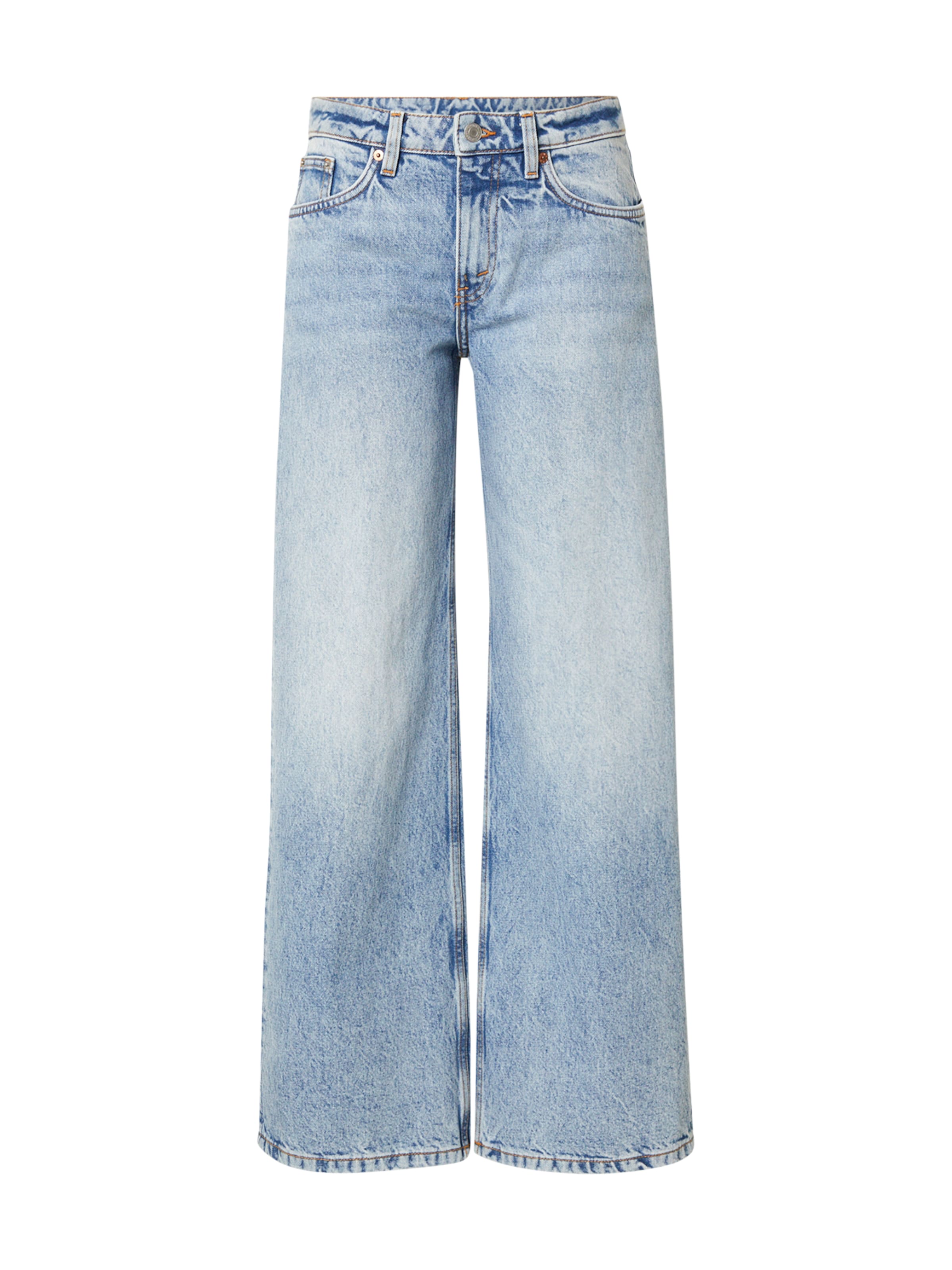 WEEKDAY - Pierna ancha Vaquero 'Imoo' en azul: frente