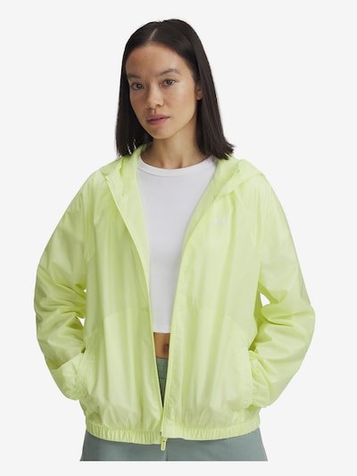 UNDER ARMOUR Sportsweatjacke 'Windbreaker' in gelb, Produktansicht