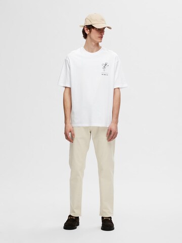SELECTED HOMME Обычный Джинсы 'SLHScott' в Бежевый