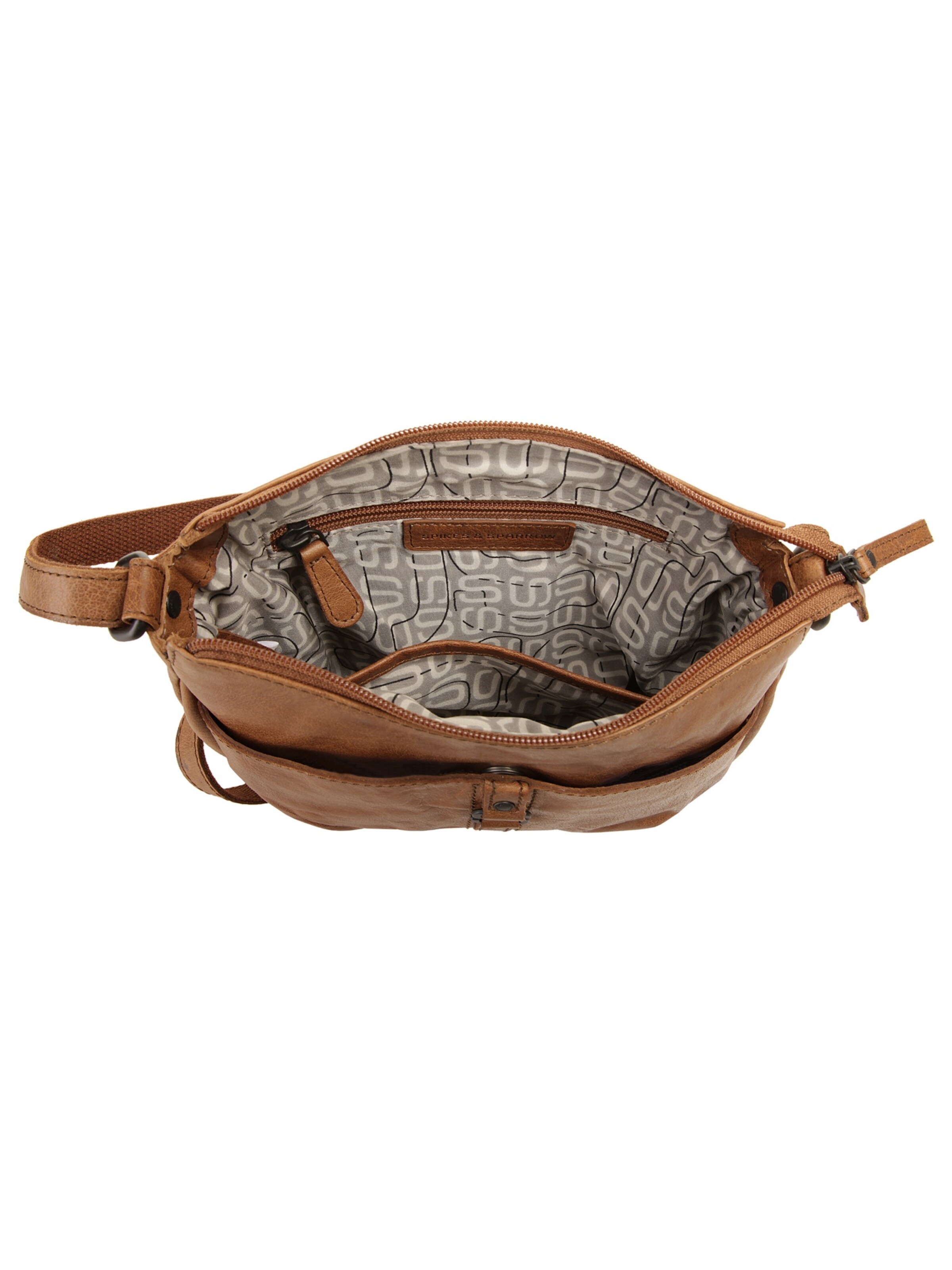 Spikes & Sparrow Crossbody Bag in Brown