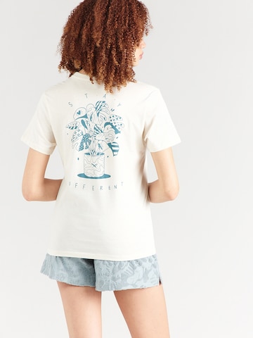 Iriedaily Tričko 'Monstera' – bílá: přední strana