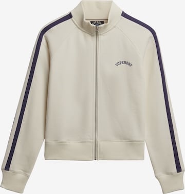 Vestes d’entraînement Superdry & Co en blanc : devant