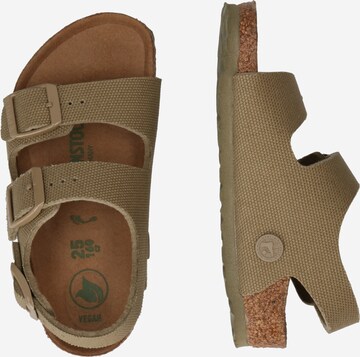 BIRKENSTOCK Босоножки 'Milano' в Зеленый