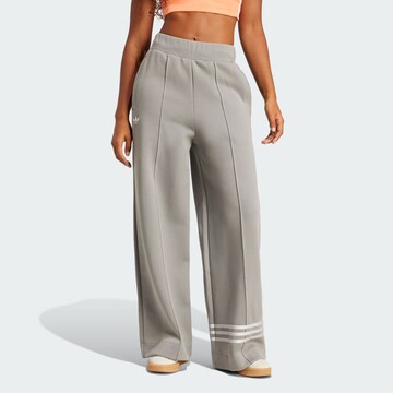 ADIDAS ORIGINALS Wide leg Trousers 'Adicolor Neuclassics' in Grey