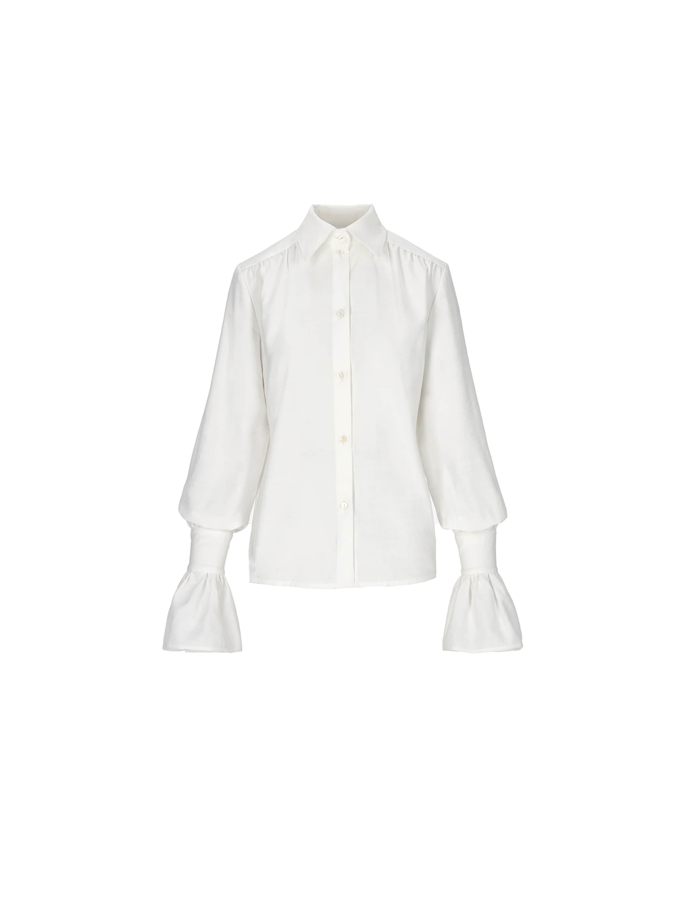 T-shirt 'Carmen' mandragora en beige : devant