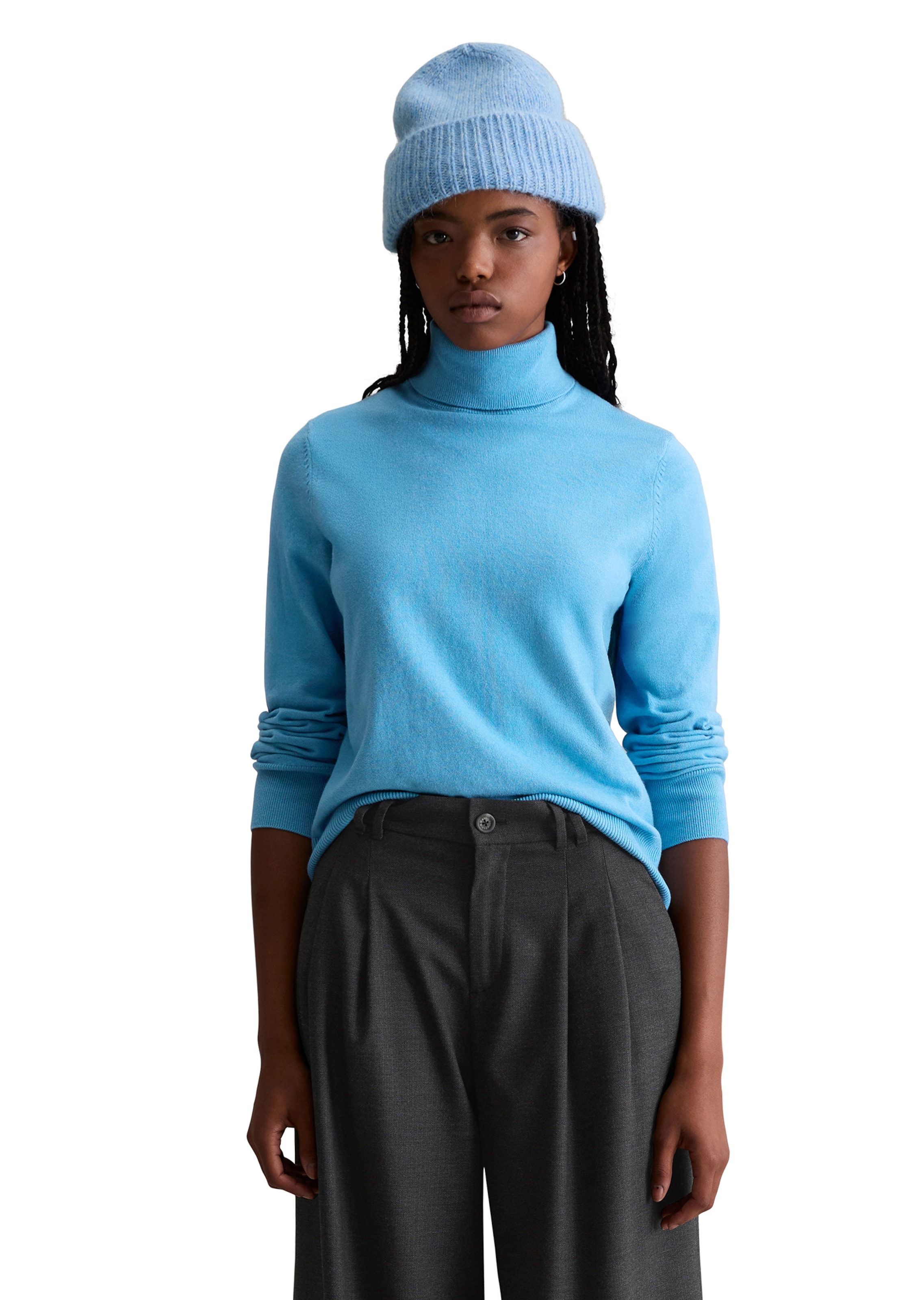 Marc O'Polo DENIM Sweater in Blue: front