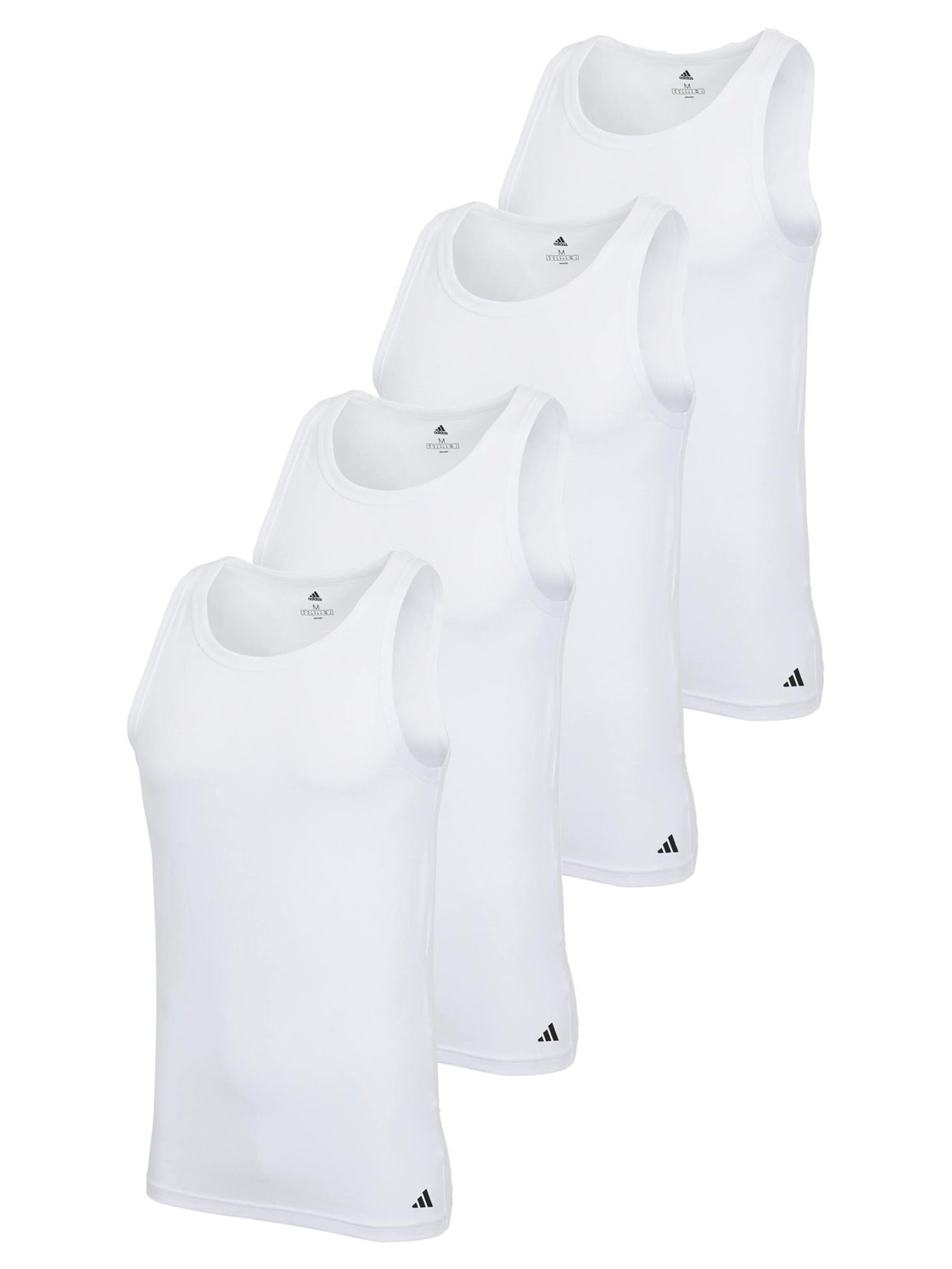 ADIDAS SPORTSWEAR Undershirt 'Active Flex Cotton' in White: front