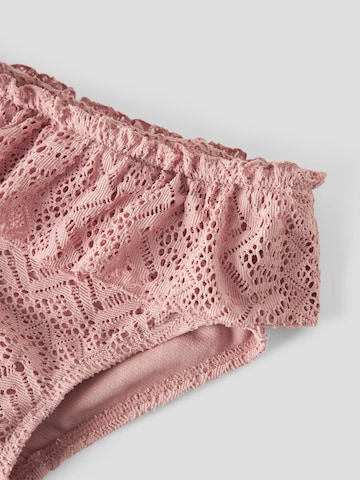 Lil'Atelier Bustier Bikini in Roze