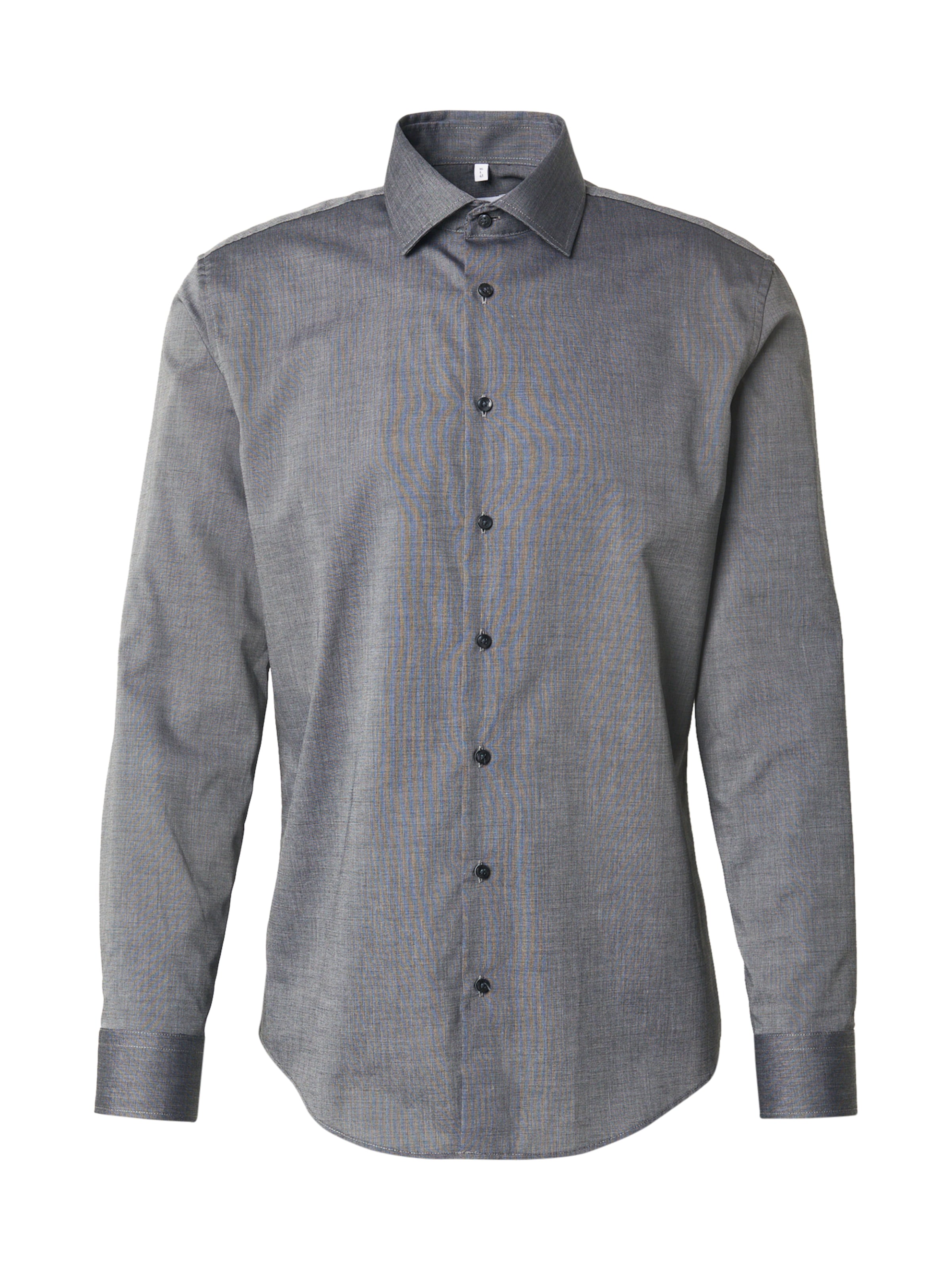 SEIDENSTICKER Chemise business en gris foncé, Vue avec produit