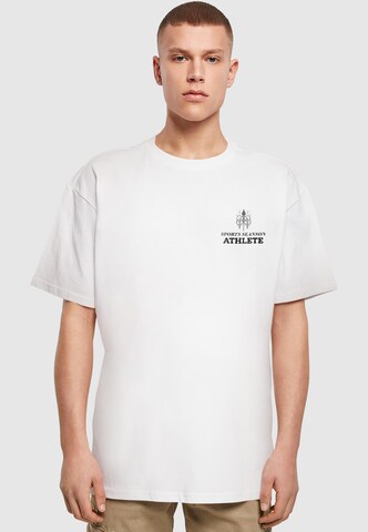 Merchcode Shirt 'Made For Champions' in White: front