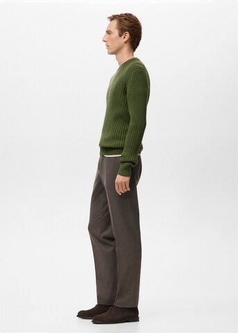 MANGO MAN Sweater 'Ariel' in Green