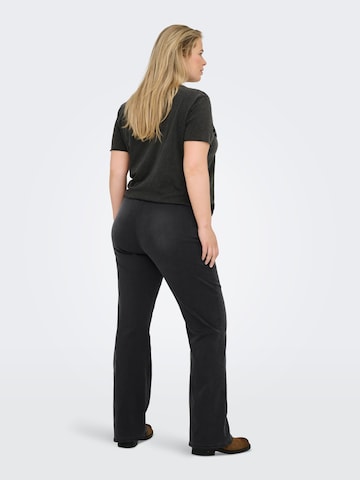 ONLY Carmakoma Flared Jeggings 'CARRoyal' in Black