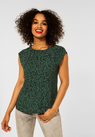 Camicia da donna di STREET ONE in verde: frontale