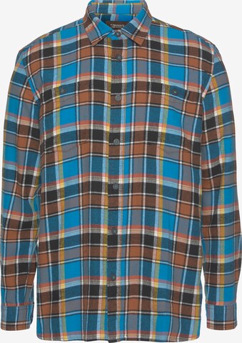 Man's World Regular fit Button Up Shirt in Blue: front