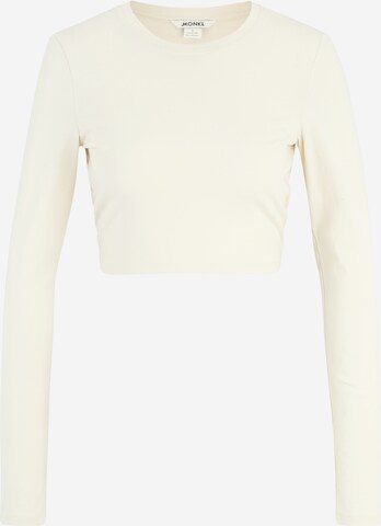 Monki Shirt in Wit: voorkant