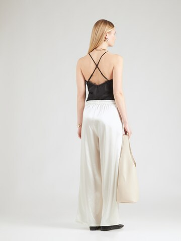 ABOUT YOU Wide leg Broek 'Stefania' in Beige