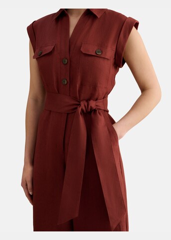 Hobbs London Jumpsuit in Brown: front