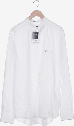 GANT Button Up Shirt in XXL in White: front