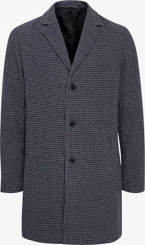 !Solid Between-Seasons Coat 'SDTave' in Blue: front