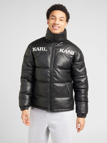 Karl Kani Χειμερινό μπουφάν σε μαύρο: μπροστά