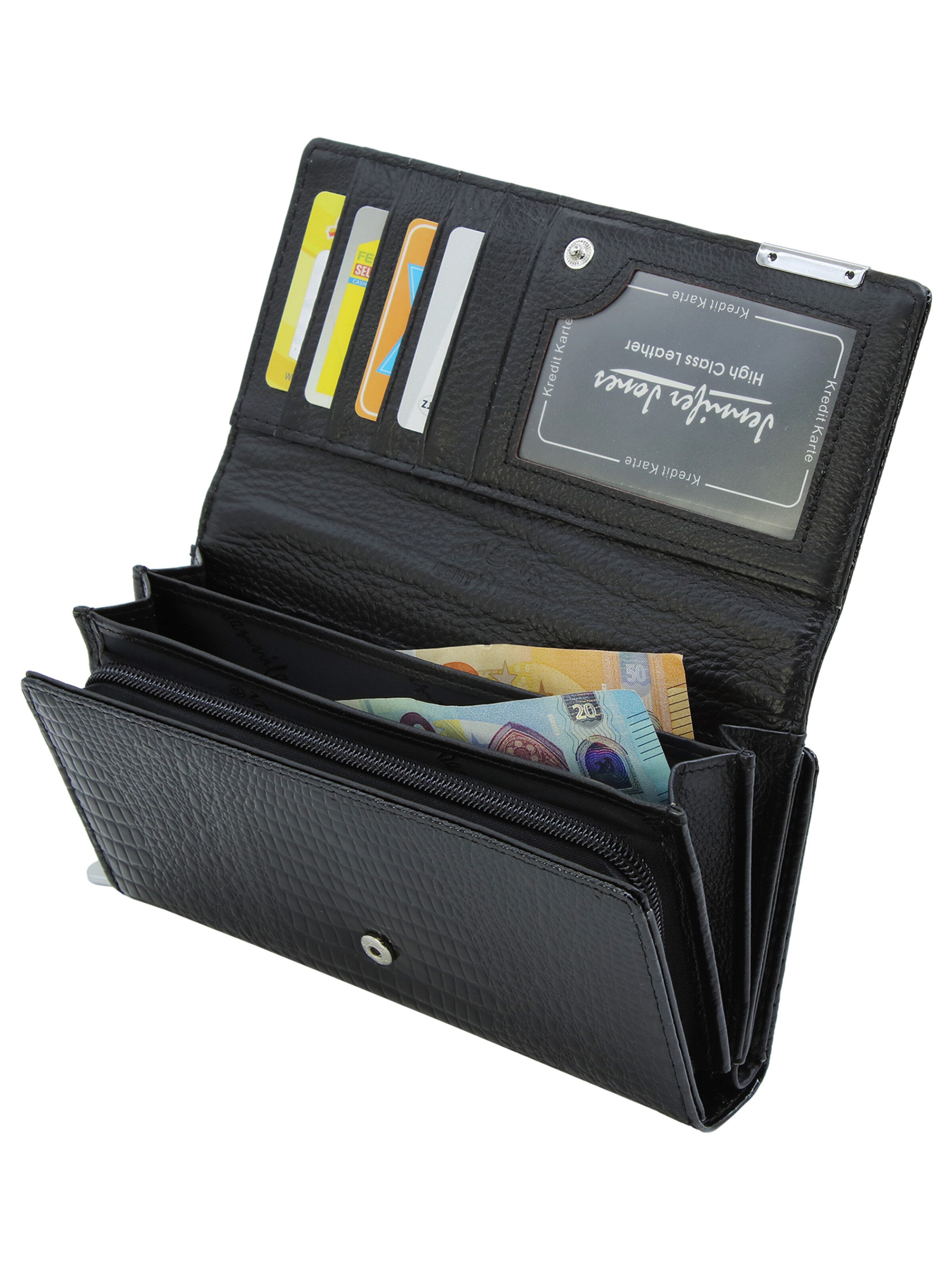 Jennifer Jones Wallet in Black