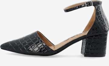 Bianco - Zapatos con plataforma 'Devived' en negro: frente